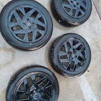 cerchi in lega neri  4 fori R17  - opel mokka