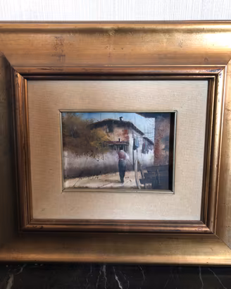 Quadri a firma Guido Borelli | vita quotidiana