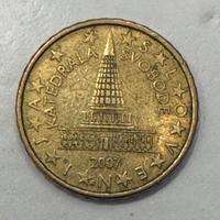 Moneta rara da 10 cent slovena