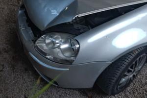 Golf 5 incidentata