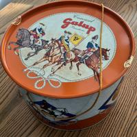 Grande scatola di latta Galup Ed. Carousel  1994