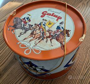 Grande scatola di latta Galup Ed. Carousel  1994