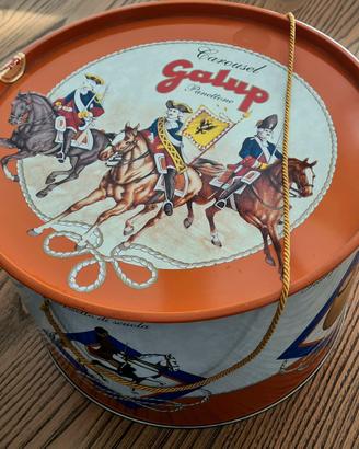 Grande scatola di latta Galup Ed. Carousel  1994