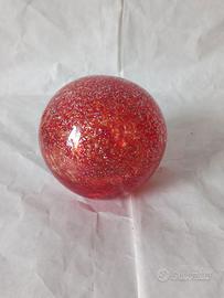 Ferma carte vetro Murano anni ' 70