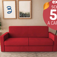 Divano letto a ribalta