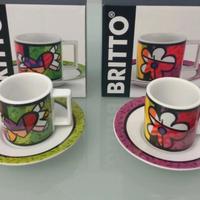 Set due tazzine caffè britto nuova collezione 
