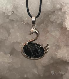 Ciondolo Cigno fiocco di neve