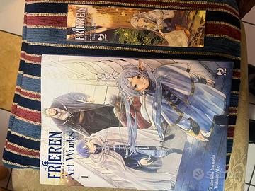 Frieren Art Book, con segnalibro personalizzato