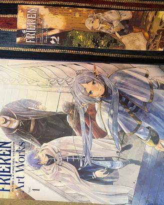 Frieren Art Book, con segnalibro personalizzato
