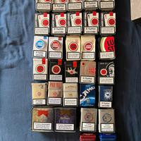 Pacchetti di sigarette di metallo da collezione