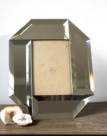 cornice porta foto specchio molato anni 70 