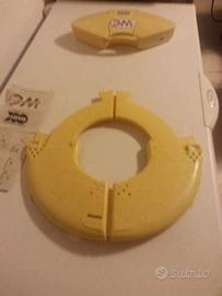 Copriwater/riduttore di seduta pieghevole per bimb