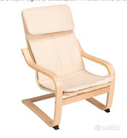 Sedia in rovere per bambini IKEA