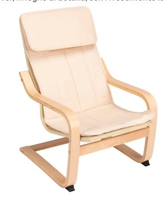 Sedia in rovere per bambini IKEA