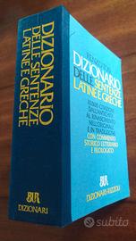 Dizionario delle Sentenze LATINE e GRECHE 