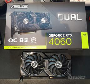 scheda grafica ASUS DUAL 4060 8GB 2024 