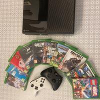 Xbox one 500 gb + 10 giochi