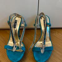 Sandali Barachini color smeraldo