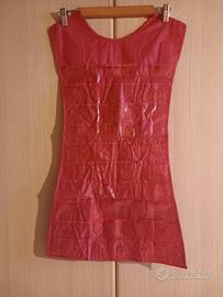 Borsa appendiabiti per gioielli rosa fucsia