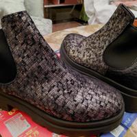 Stivaletti donna tipo anfibi