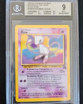 Mew Wizards Promo BGS 9
