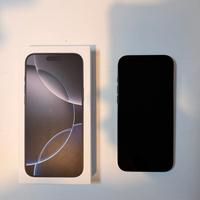 iPhone 16 Pro Max 256GB Titanio Nero