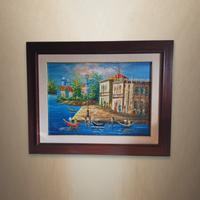 Dipinto originale firmato Toty – Paesaggio Venezia