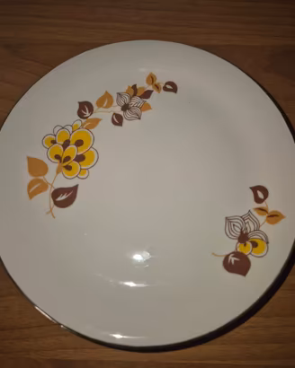Set 6 piattini vintage CF Porcelain '70/'80