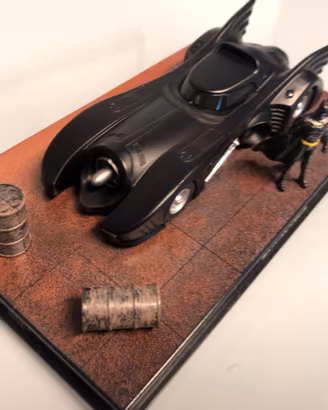 auto BATMAN BATMOBILE serie movie 1989 1/43