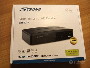 Decoder Digitale Terrestre Strong SRT 8209 DVB-T2