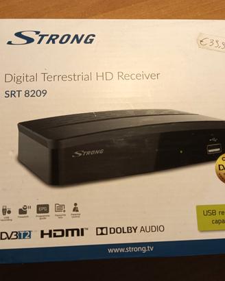 Decoder Digitale Terrestre Strong SRT 8209 DVB-T2