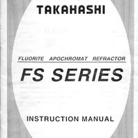 Manuale Telescopio Takahashi FS Series Originale