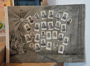 grande cartonato con foto originali 