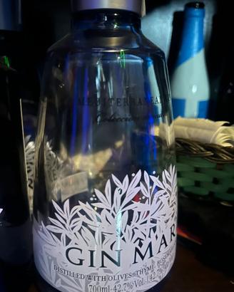 Bottiglia Gin Mare per lampada