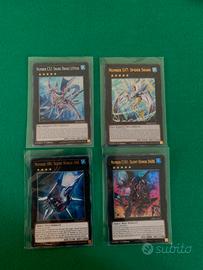 Lotto carte yugioh XYZ