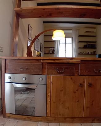 bancone cucina, mobile in legno artigianale