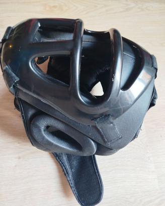 CASCO Arti Marziali + Guanti + Parastinchi BAMBINO
