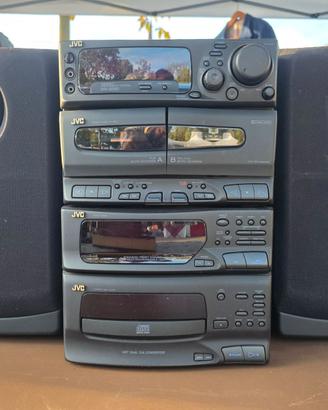 Stereo JVC MX-S500 vintage con casse originali