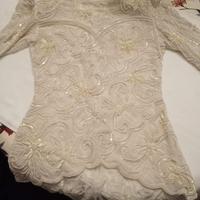 Vestito da Sposa/cerimonia  tulle di seta