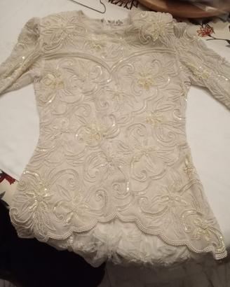 Vestito da Sposa/cerimonia  tulle di seta