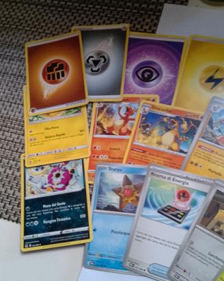 Carte Pokemon 19 Pezzi