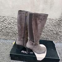 Stivali Mon dieu grigio tortora tg. 38