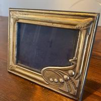 Cornice in argento floreale Originale Anni 50