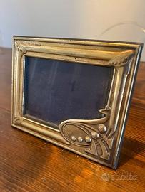 Cornice in argento floreale Originale Anni 50