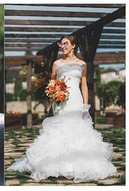 Abito sposa modello sirenetta