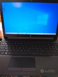 Notebook HP 15.6" SSD, perfetto per Scuola/Ufficio