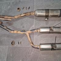 Akrapovic crf 250 2006 DOPPIO E MONO SCARICO