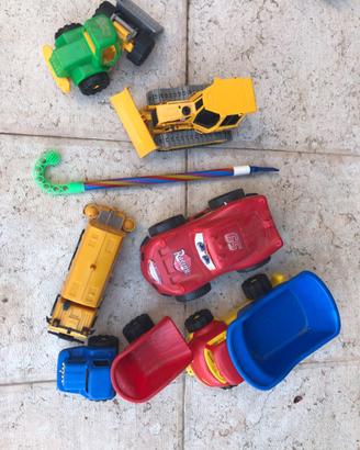 Set camion e macchine per bimbo