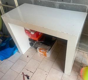 Tavolo consolle bianco