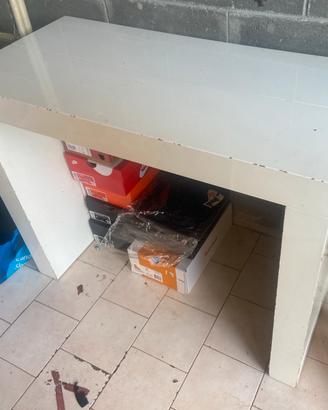 Tavolo consolle bianco
